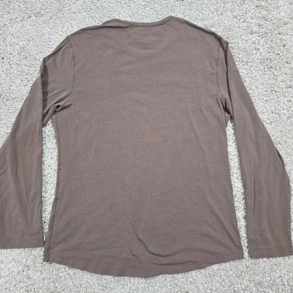 Lululemon Men 5 Year Basic Long Sleeve Shirt Size Medium Soft‎ Casual Lounge - Picture 3 of 8